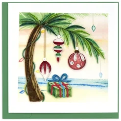 Online Island Holiday Quilling Card Christmas Cards