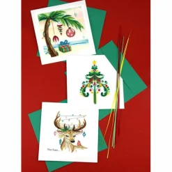 Online Island Holiday Quilling Card Christmas Cards