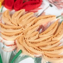 Clearance Japanese Wildflowers Quilling Card Bird & Flower Cards