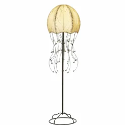 Discount Jellyfish Floor Leaf Lamp – Natural – preorder for est. ship 8/2025 Leaf Lamps