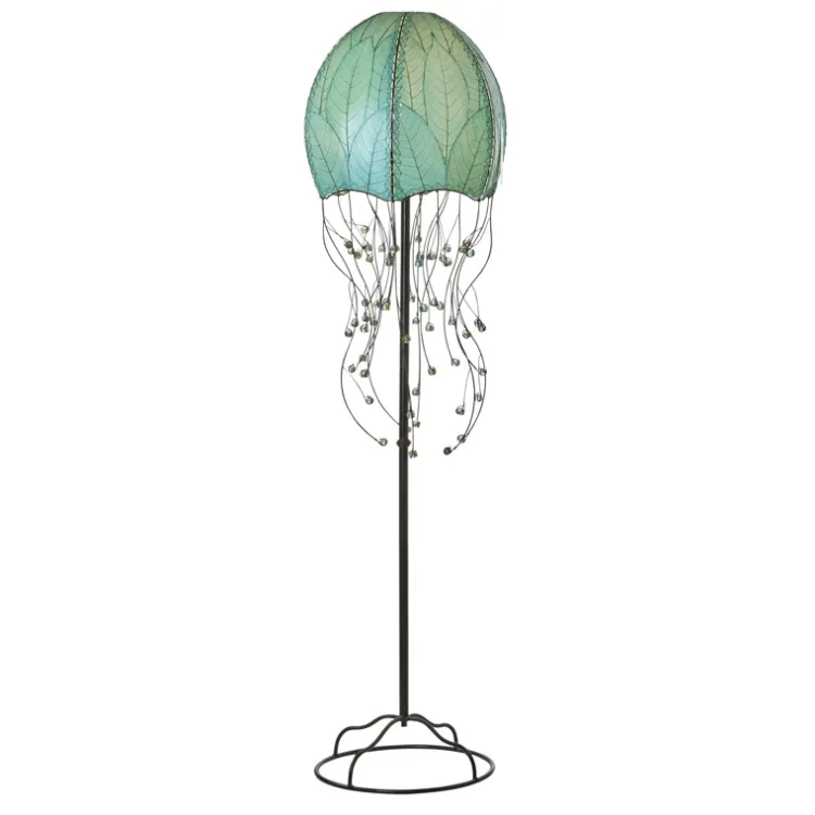 Hot Jellyfish Floor Leaf Lamp – Blue Leaf Lamps
