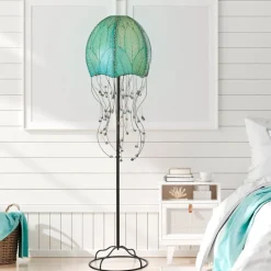 Hot Jellyfish Floor Leaf Lamp – Blue Leaf Lamps