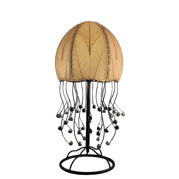 Hot Jellyfish Table Leaf Lamp – Natural – preorder for est. ship 6/2025 Leaf Lamps
