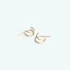 Discount Journey of Hope Huggie Earrings 14K Gold Earrings
