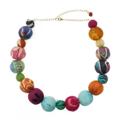 Discount Kantha Bauble Collar Necklace Kantha Jewelry | Necklaces