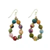 New Kantha Beaded Teardrop Earrings Kantha Jewelry | Earrings