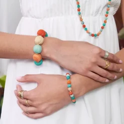 Discount Kantha Capri Bold Bracelet Kantha Jewelry | Bracelets & Cuffs