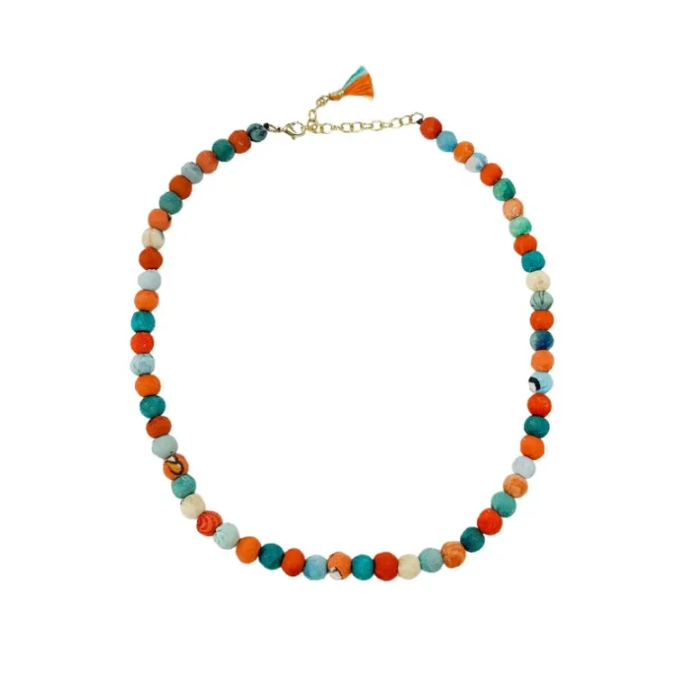 New Kantha Capri Classic Necklace Kantha Jewelry | Necklaces