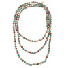 Clearance Kantha Capri Long Necklace Kantha Jewelry | Necklaces