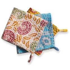 Fashion Kantha Dishcloth Individual Linens | Chef Accessories