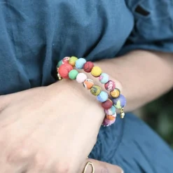 Hot Kantha Overlap Bangle Kantha Jewelry | Bracelets & Cuffs