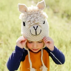 Clearance Kids Animal Hat Alpaca Knitwear