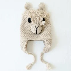Clearance Kids Animal Hat Alpaca Knitwear
