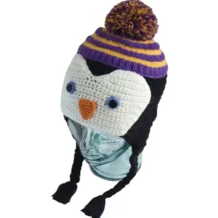 Fashion Kids Animal Hat Penguin Knitwear