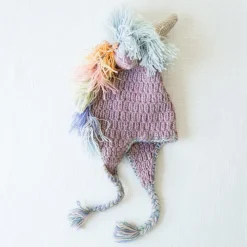 Outlet Kids Animal Hat Unicorn Pastel Knitwear