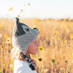 Discount Kids Animal Hat Wolf Knitwear