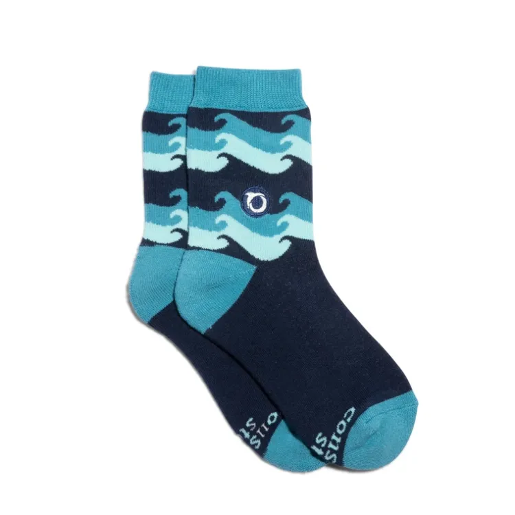 Online Kids Socks That Protect Oceans Socks