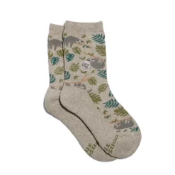 Fashion Kids Socks That Protect Sloths Socks