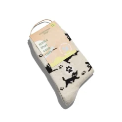 Sale Kids Socks that Save Cats Beige Cats Socks