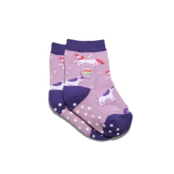 New Kids Socks that Save LGBTQ Lives Purple Unicorns Socks