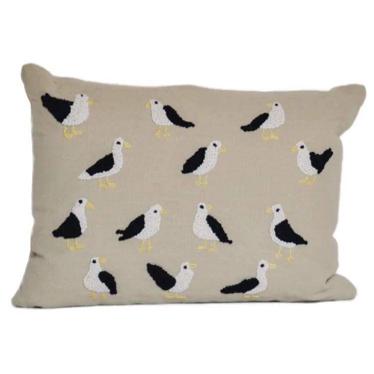 Outlet Knotty Sea Gulls Pillow Pillows