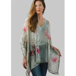 Fashion Kumari Cotton Top – Orchid Floral Tops & Tunics