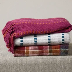 Online Lake Tahoe Plaid Rethread Blanket Blankets & Throws