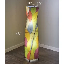 Outlet Large Twist Floor Leaf Lamp – Multi – 3 month lead time Leaf Lamps