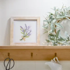 Fashion Lavender Bunch Quilling Card Frame It! | Bird & Flower Cards