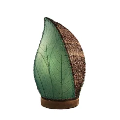 New Leaflet Table Lamp – Blue Leaf Lamps