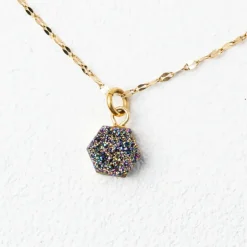 Hot Let the Light in Druzy Drop Necklace Fight Trafficking | Necklaces