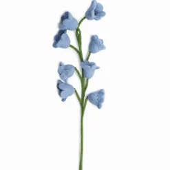 Online Lily of the Valley Felt Flower Blue Felt Flowers