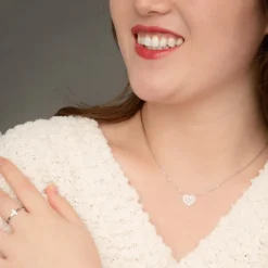 Clearance Ling Heart Necklace Silver Fight Trafficking | Necklaces