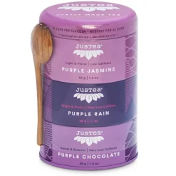 Fashion Loose Leaf Purple Tea Trio Gift Tin Food