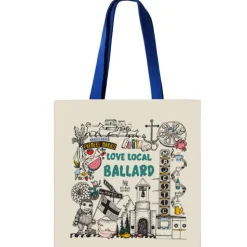Fashion Love Local Ballard Tote Bags