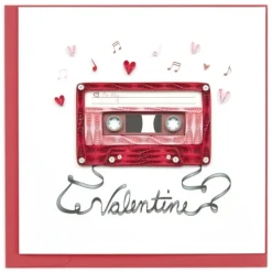 Clearance Love Mixtape Quilling Card Love Cards
