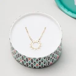 Online Mallory Sun Necklace Gold Fight Trafficking | Necklaces