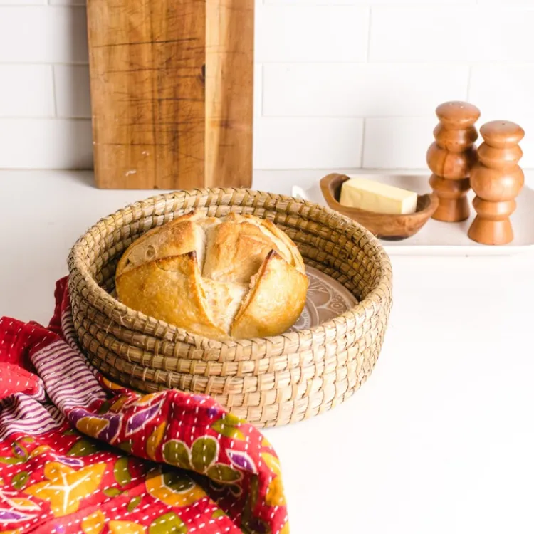 Fashion Mandala Bread Warmer Basket Tabletop | Bread Warmer Baskets