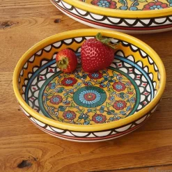 Hot Medium Yellow West Bank Bowl Tabletop