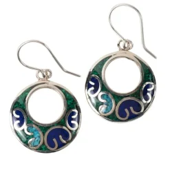 Online Midnight Swirl Earrings Earrings