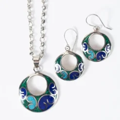 Online Midnight Swirl Earrings Earrings