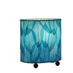 Discount Mini Guyabano Leaf Lamp – Sea Blue – preorder for est. ship 6/2025 Leaf Lamps