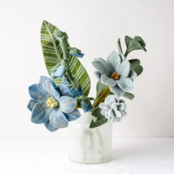 Fashion Morning Dew Felt Flower Bouquet Felt Flowers