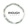 Discount Morse Code Bracelet Enough – Cloudy Glass & Jasper Morse Code | Bracelets & Cuffs