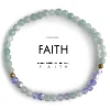 Fashion Morse Code Bracelet Faith – Mint & Blue Lace Agate Morse Code | Bracelets & Cuffs