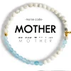 Best Morse Code Bracelet Mother – Cloudy Blue & Marble Morse Code | Bracelets & Cuffs