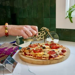 Best Motorbike Pizza Cutter Tabletop | Chef Accessories