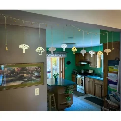 Sale Mushroom Garland Garlands | Wall Decor