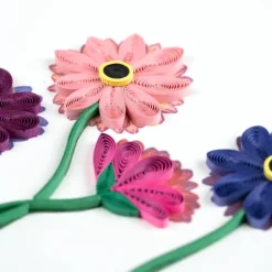 Clearance New Gerbera Daisies Quilling Card Bird & Flower Cards