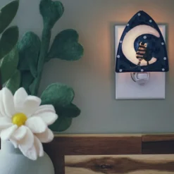 Outlet New Moon with Cats Night Light Lanterns & Night Lights